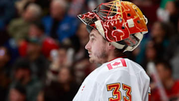 VANCOUVER, BC - DECEMBER 17: David Rittich