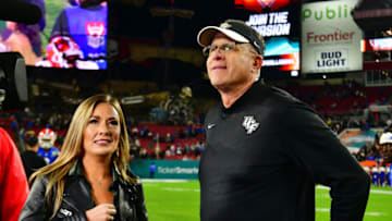 Former Auburn football HC Gus Malzahn got a huge recruiting boost at UCF (Photo by Julio Aguilar/Getty Images)