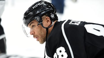 LOS ANGELES, CA - MARCH 23: Jarome Iginla. (Photo by Andrew D. Bernstein/NHLI via Getty Images)