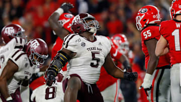 Bobby Brown III, Texas A&M Football (Photo by Kevin C. Cox/Getty Images)