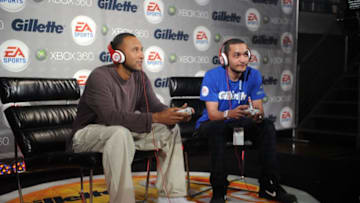 NEW YORK - APRIL 14: Baseball player Derek Jeter and video game contestant David Wright attend the Gillette - EA SPORTS Champions of Gaming Global Finals at ARENA Event Space on April 14, 2010 in New York City. (Photo by Bryan Bedder/Getty Images)