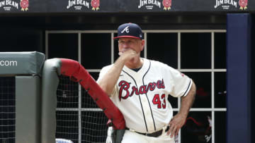 Brian Snitker, Atlanta Braves. (Mandatory Credit: Brett Davis-USA TODAY Sports)