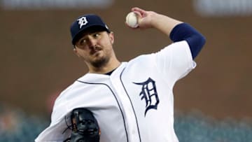 DETROIT, MI - JUNE 12: Blaine Hardy #36 of the Detroit Tigers pitches against the Minnesota Twins during the second inning at Comerica Park on June 12, 2018 in Detroit, Michigan. (Photo by Duane Burleson/Getty Images)