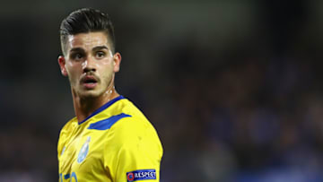 BRUGGE, BELGIUM - OCTOBER 18: Andre Silva of FC Porto in action during the UEFA Champions League Group G match between Club Brugge KV and FC Porto at Jan Breydel Stadium on October 18, 2016 in Bruges, Belgium. (Photo by Dean Mouhtaropoulos/Getty Images)