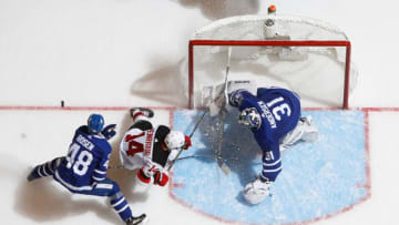 TORONTO, ON - OCTOBER 11: Frederik Andersen