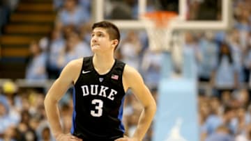 Duke basketball guard Grayson Allen (Photo by Streeter Lecka/Getty Images)