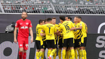 Borussia Dortmund earned a hard-fought win over RB Leipzig on Saturday (Photo by Friedemann Vogel - Pool/Getty Images)