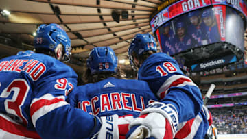 NEW YORK, NY - MARCH 12: Mats Zuccarello