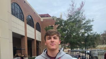 2025 QB prospect Luke Nickel talks about his recruitment process on Jan. 21, 2023 at FSU's Junior Day.