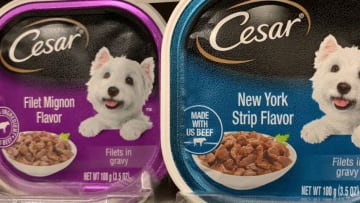 Cesar Dog Food Varieties. Photo Credit: Kimberley Spinney