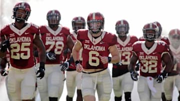 NORMAN, OK - OCTOBER 15: Oklahoma Sooners (Photo by Brett Deering/Getty Images)