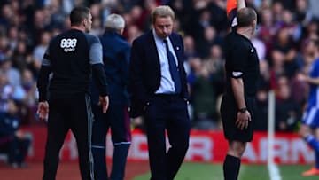 BIRMINGHAM, UNITED KINGDOM - APRIL 23: Harry Redknapp, Manager of Birmingham City reacts during the Sky Bet Championship match between Aston Villa and Birmingham City at Villa Park on April 23, 2017 in Birmingham, England. (Photo by Harry Trump/Getty Images)