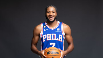 Isaiah Joe, Sixers Mandatory Credit: Bill Streicher-USA TODAY Sports