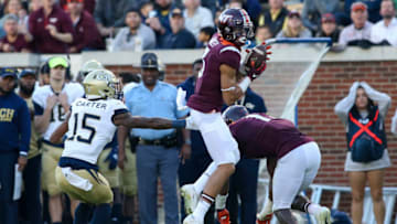 Caleb Farley, Virginia Tech (3) Mandatory Credit: Brett Davis-USA TODAY Sports