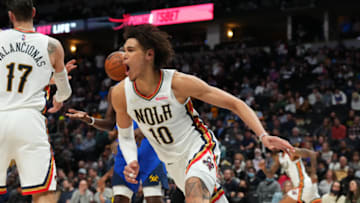 New Orleans Pelicans center Jaxson Hayes Credit: Ron Chenoy-USA TODAY Sports