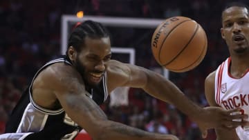 HOUSTON, TX - MAY 05: Kawhi Leonard