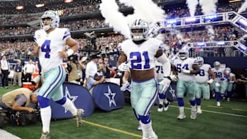 ARLINGTON, TX - NOVEMBER 05: (L-R) Dak Prescott
