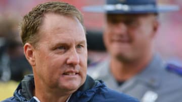 According to Phil Steele, Hugh Freeze will "avoid the hotseat" in his first season as the head coach of the Auburn football program Mandatory Credit: Matt Bush-USA TODAY Sports