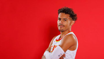 Trae Young #11 of the Atlanta Hawks (Photo by Kevin C. Cox/Getty Images)