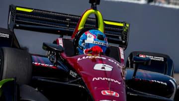 SAINT PETERSBURG, FL - MARCH 09: Robert Wickens, of Canada, drives the #6 Honda IndyCar on the track during practice for the Firestone Grand Prix of Saint Petersburg IndyCar race on March 9, 2018 in Saint Petersburg, Florida. (Photo by Brian Cleary/Getty Images)