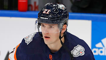 Edmonton Oilers Forward Klim Kostin. Mandatory Credit: Perry Nelson-USA TODAY Sports