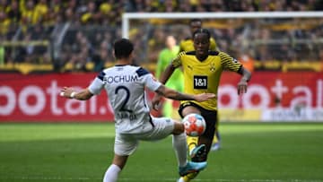 Jamie Bynoe-Gittens (Photo by INA FASSBENDER/AFP via Getty Images)