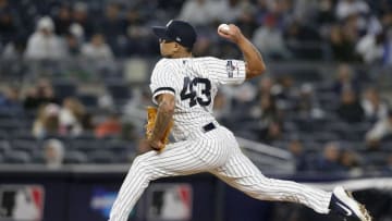 Jonathan Loaisiga, New York Yankees. (Photo by Jim McIsaac/Getty Images)