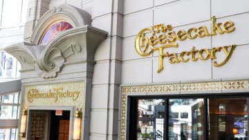 BOSTON, MASSACHUSETTS - MARCH 26: A view of the Cheesecake Factory on March 26, 2020 in Boston, Massachusetts. The restaurant chain has announced that it will not be able to pay its rent starting April 1 due to how the coronavirus (COVID-19) pandemic has affected its business. (Photo by Maddie Meyer/Getty Images)