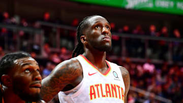 Taurean Prince #12 of the Atlanta Hawks (Photo by Scott Cunningham/NBAE via Getty Images)
