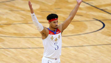 Josh Hart #3 of the New Orleans Pelicans (Photo by Jonathan Bachman/Getty Images)