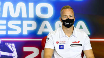Nikita Mazepin, Haas, Formula 1 (Photo by MARK SUTTON/POOL/AFP via Getty Images)