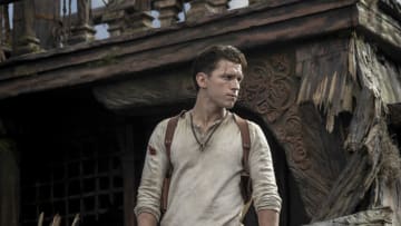 Nathan Drake (Tom Holland) in Columbia Pictures' UNCHARTED. Photo by: Clay Enos