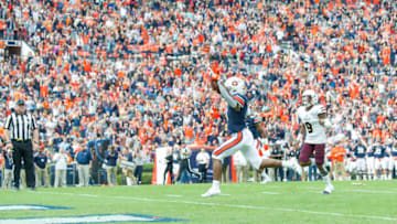 With Kam Martin and a host of others leading the way, Auburn will be off to the races on the ground in 2018. (Photo by Michael Chang/Getty Images)