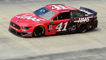 BRISTOL, TN - APRIL 05: Daniel Suarez, driver of the #41 Haas Automation Ford, practices for the Monster Energy NASCAR Cup Series Food City 500 at Bristol Motor Speedway on April 5, 2019 in Bristol, Tennessee. (Photo by Jared C. Tilton/Getty Images)