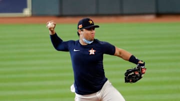 Houston Astros' Aledmys Diaz (Photo by Bob Levey/Getty Images)