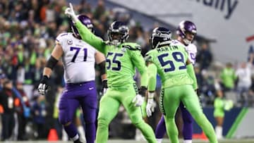 Frank Clark. (Photo by Abbie Parr/Getty Images)