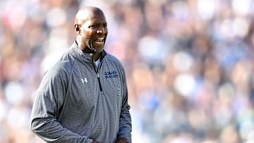 STATE COLLEGE, PA - SEPTEMBER 3: Head coach Paul Haynes of the Kent State Golden Flashes looks on during the second quarter against the Penn State Nittany Lions at Beaver Stadium on September 3, 2016 in State College, Pennsylvania. (Photo by Joe Sargent/Getty Images)