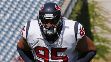 FOXBORO, MA - SEPTEMBER 24: Christian Covington