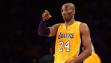 LOS ANGELES, CA - APRIL 13: Kobe Bryant