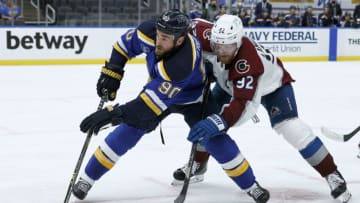 Ryan O'Reilly #90 of the St. Louis Blues(Photo by Tom Pennington/Getty Images)