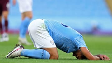 Manchester City's Rodri (Photo by CATHERINE IVILL/POOL/AFP via Getty Images)