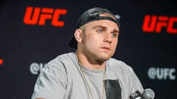 Nick Maximov at UFC Vegas 47 media day (via Amy Kaplan/FanSided)