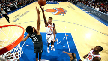 New York Knicks Frank Ntilikina(Photo by Nathaniel S. Butler/NBAE via Getty Images)
