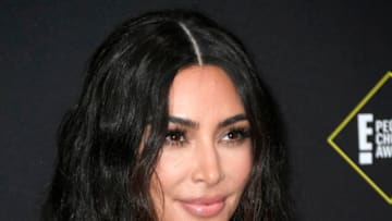 SANTA MONICA, CALIFORNIA - NOVEMBER 10: Kim Kardashian attends the 2019 E! People's Choice Awards at Barker Hangar on November 10, 2019 in Santa Monica, California. (Photo by Frazer Harrison/Getty Images)