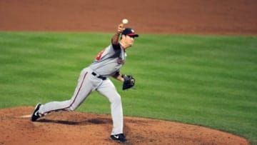 Jul 9, 2014; Baltimore, MD, USA; Washington Nationals starting pitcher Doug Fister (58) pitches in the fifth inning against the Baltimore Orioles at Oriole Park at Camden Yards. The Nationals defeated the Orioles 6-2. Mandatory Credit: Joy R. Absalon-USA TODAY Sports