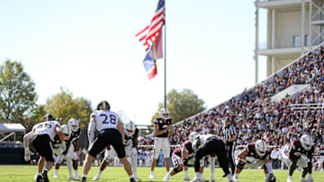 STARKVILLE, MISSISSIPPI - NOVEMBER 18: Mississippi State Bulldogs and Southern Miss Golden Eagles \d1h at Davis Wade Stadium on November 18, 2023 in Starkville, Mississippi. (Photo by Justin Ford/Getty Images)