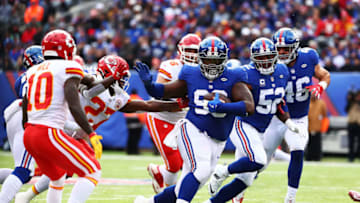 EAST RUTHERFORD, NJ - NOVEMBER 19: Damon Harrison