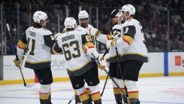 Vegas Golden Knights Celebrating Mandatory Credit: Orlando Ramirez-USA TODAY Sports