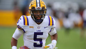 Auburn Tigers HC Bryan Harsin said that Koy Moore 'just had a presence about him' when he arrived on campus this offseason (Photo by Jonathan Bachman/Getty Images)