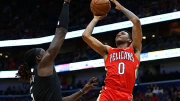 Nickeil Alexander-Walker #0 of the New Orleans Pelicans (Photo by Jonathan Bachman/Getty Images)